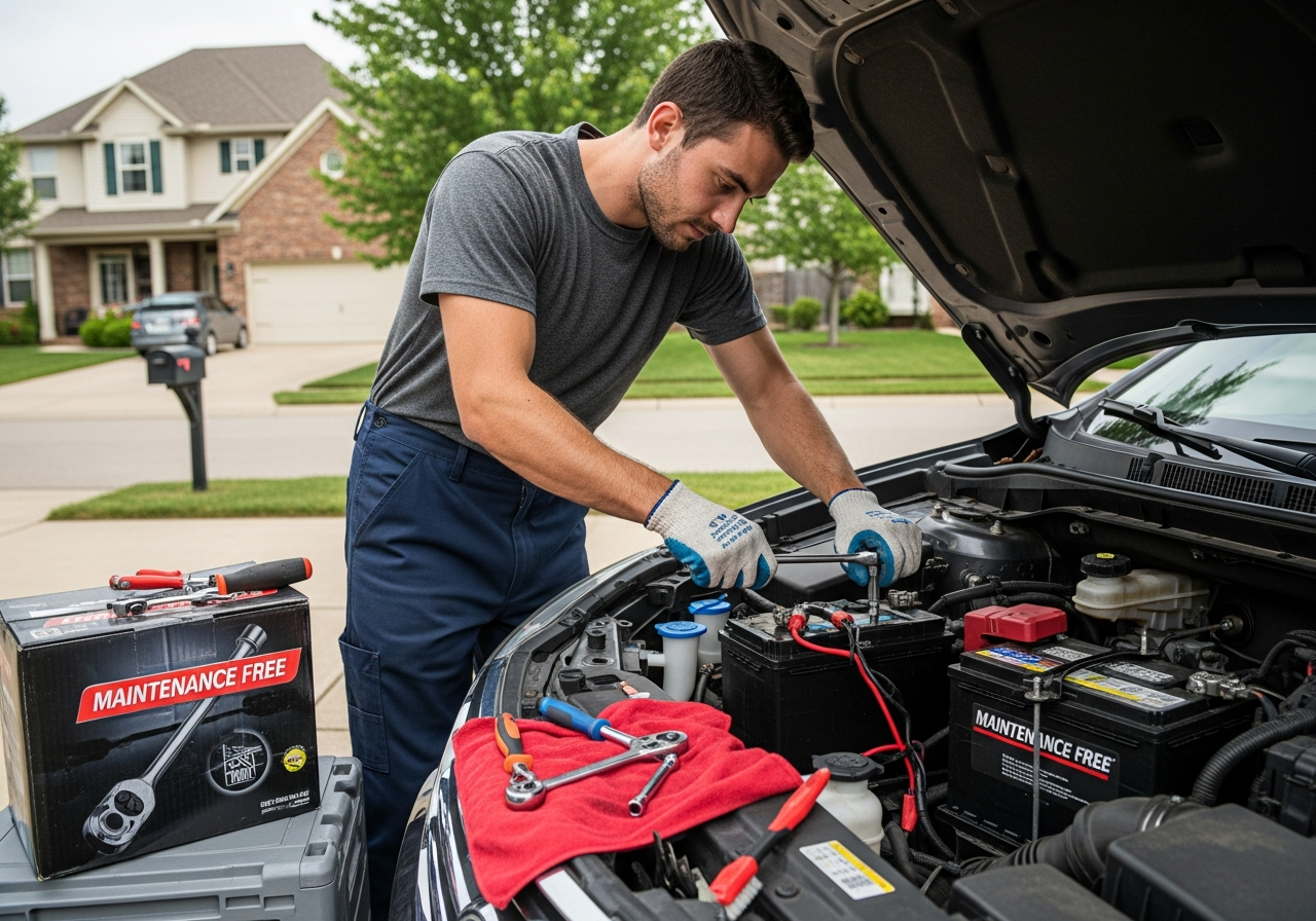 Battery replacement onsite