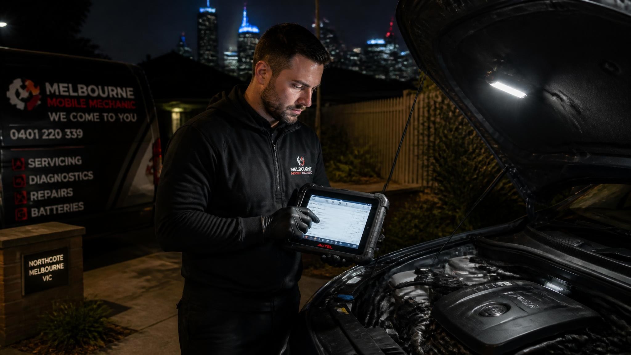 Mobile auto tech near me in Melbourne