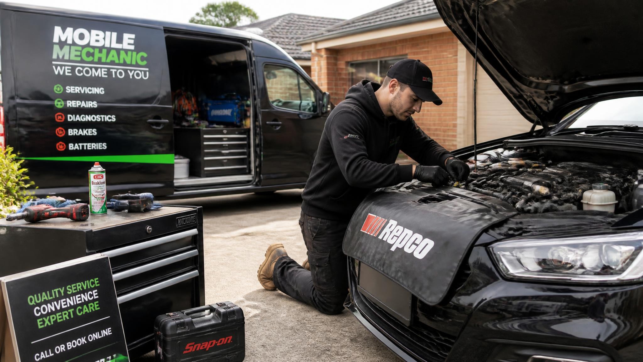 Mobile car servicing in Melbourne
