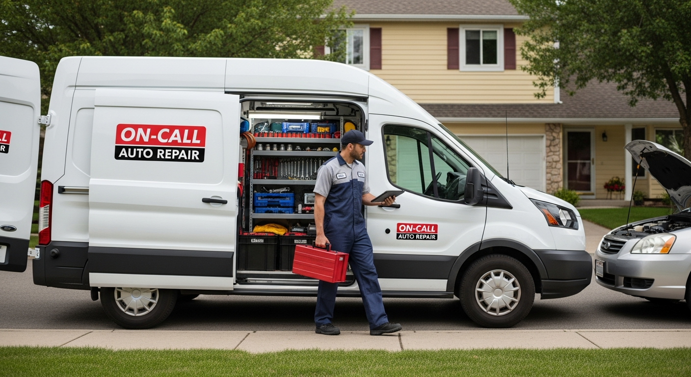 Mobile mechanic van in Melbourne