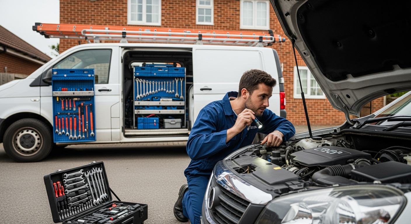 On-site mechanic in Melbourne suburb