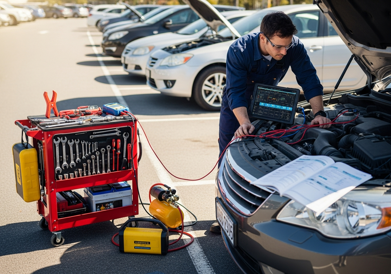 Onsite car repair Melbourne
