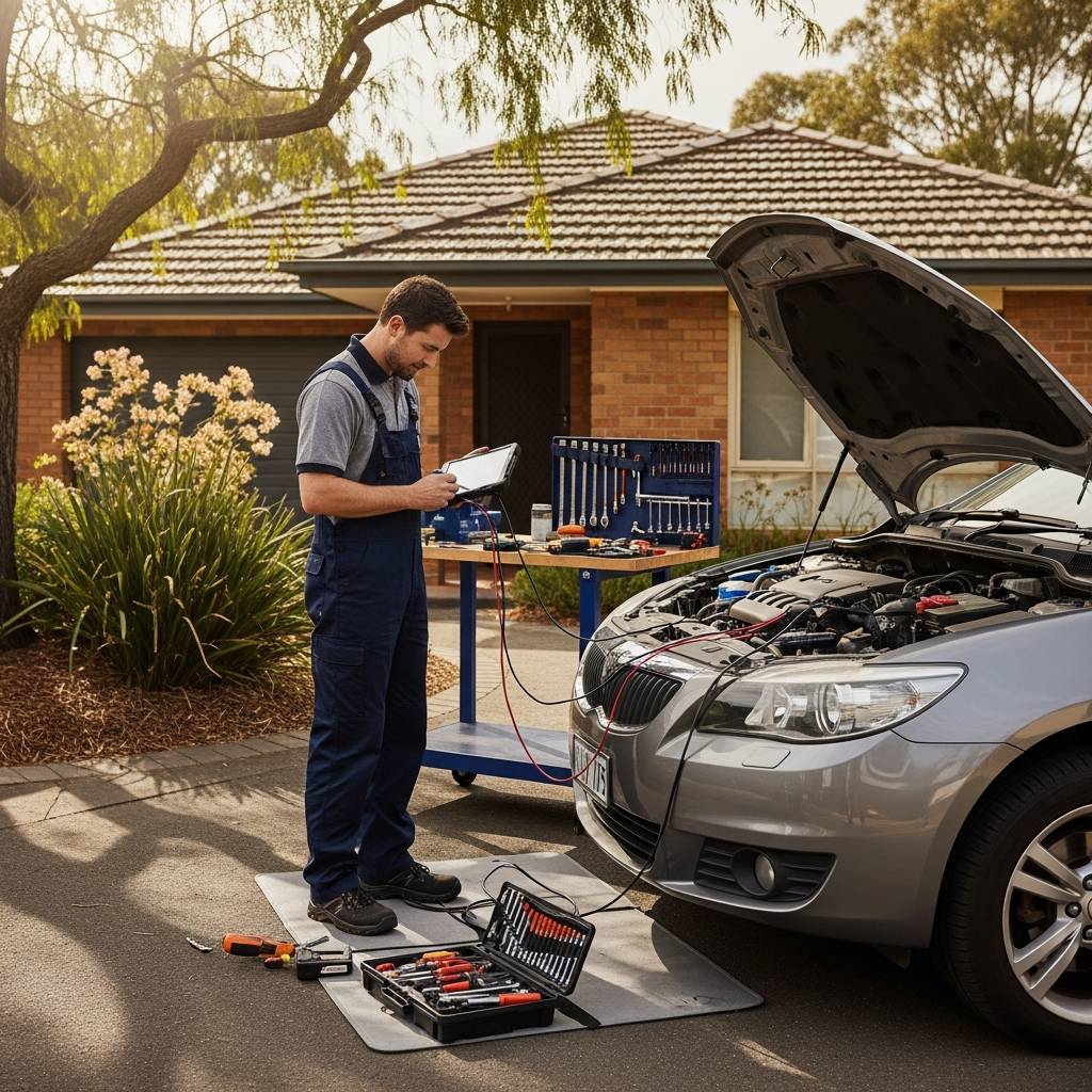 Mobile car servicing in Melbourne