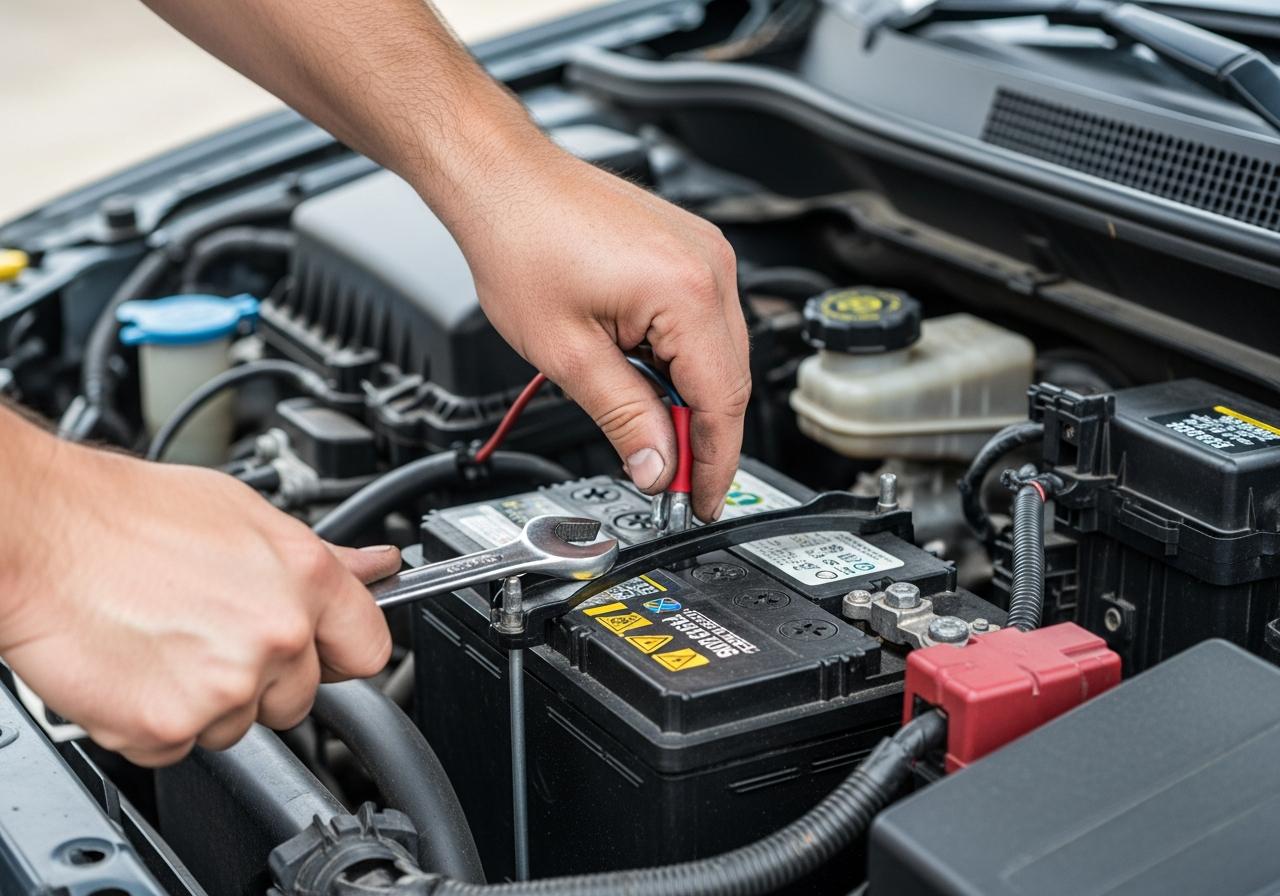 Battery replacement onsite