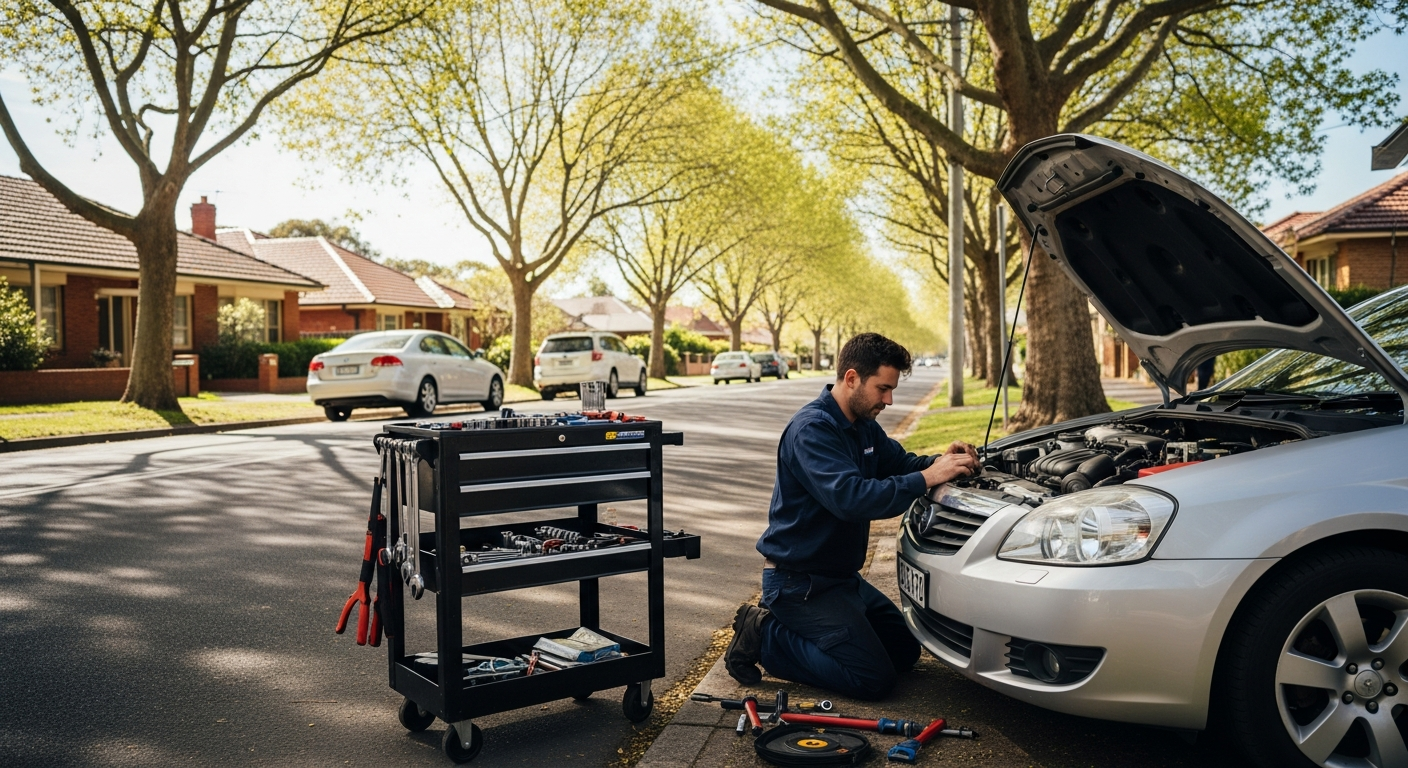Mobile mechanic Melbourne roadside repair