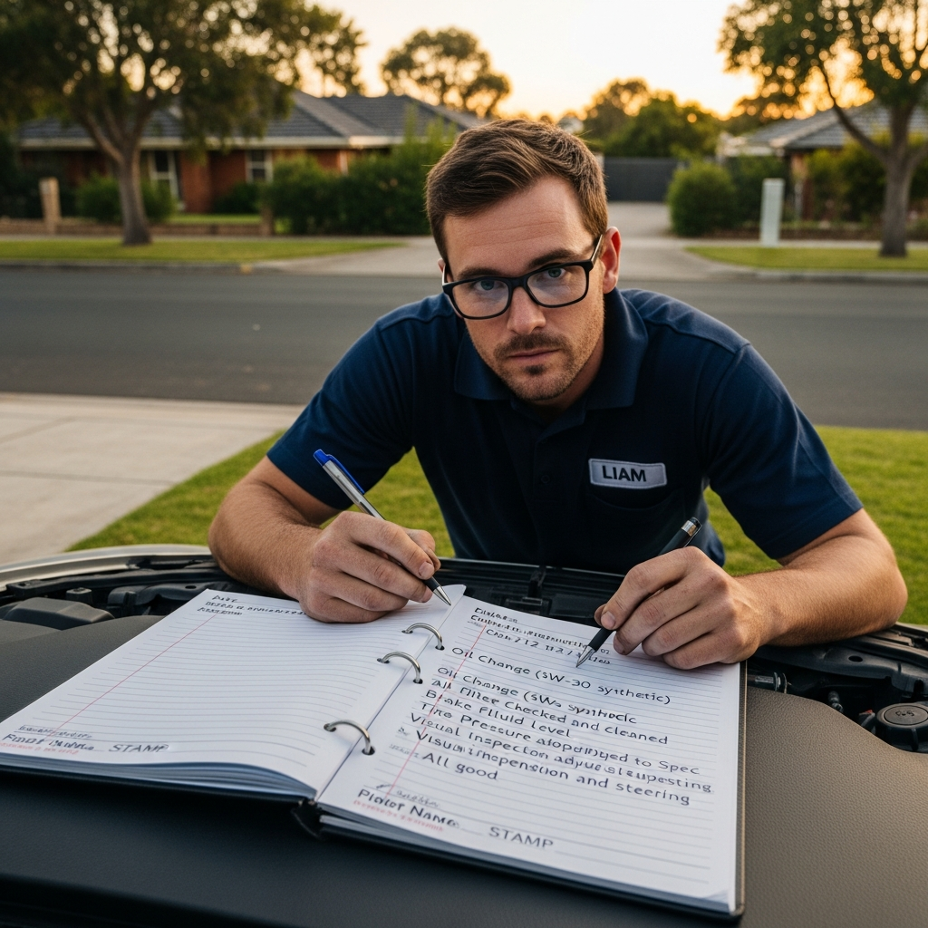 Logbook servicing Melbourne