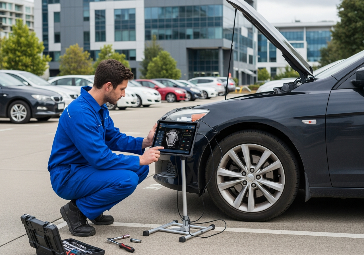 Diagnostic service onsite
