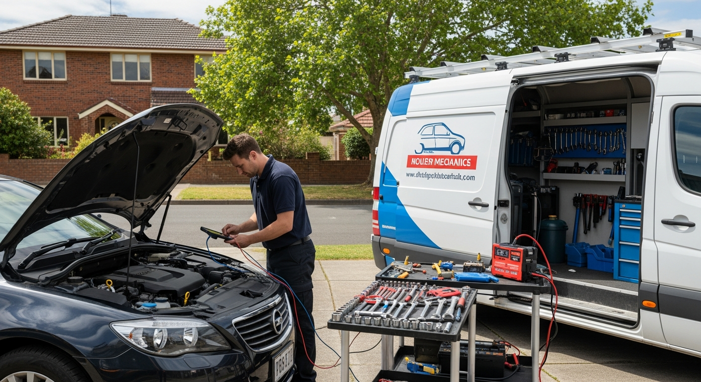 Mobile Mechanic Ivanhoe onsite