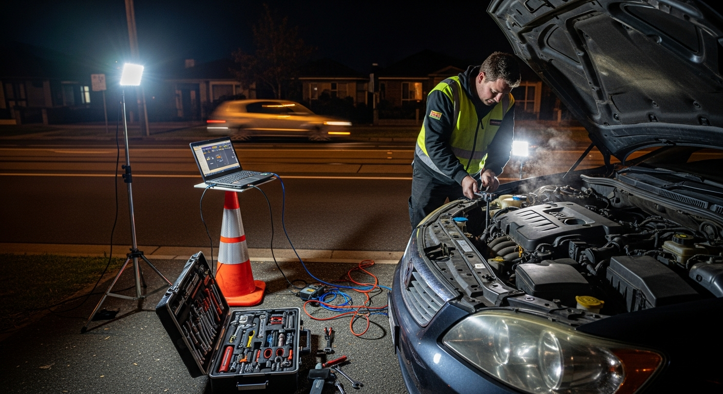 24/7 Auto Mechanic Melbourne Night Callout