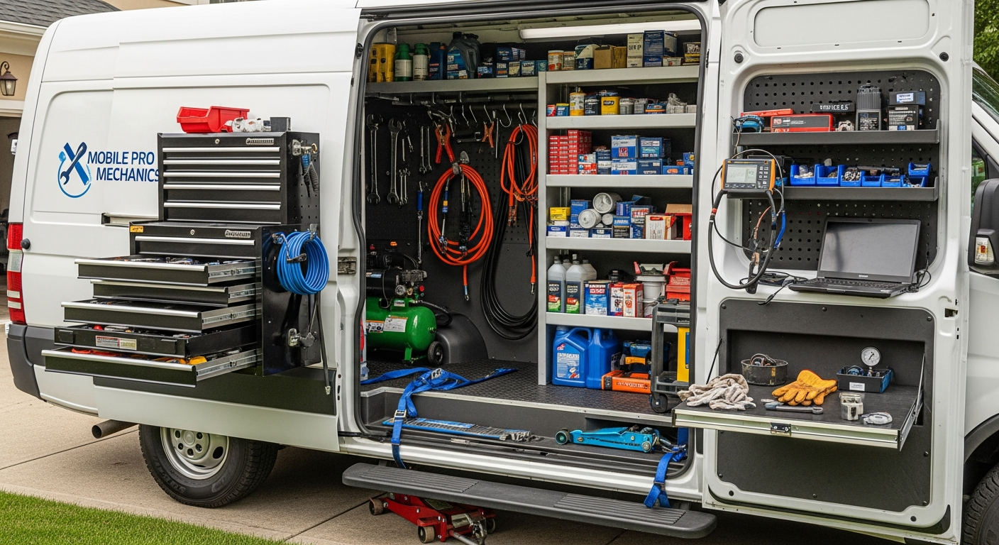 Mobile mechanic van