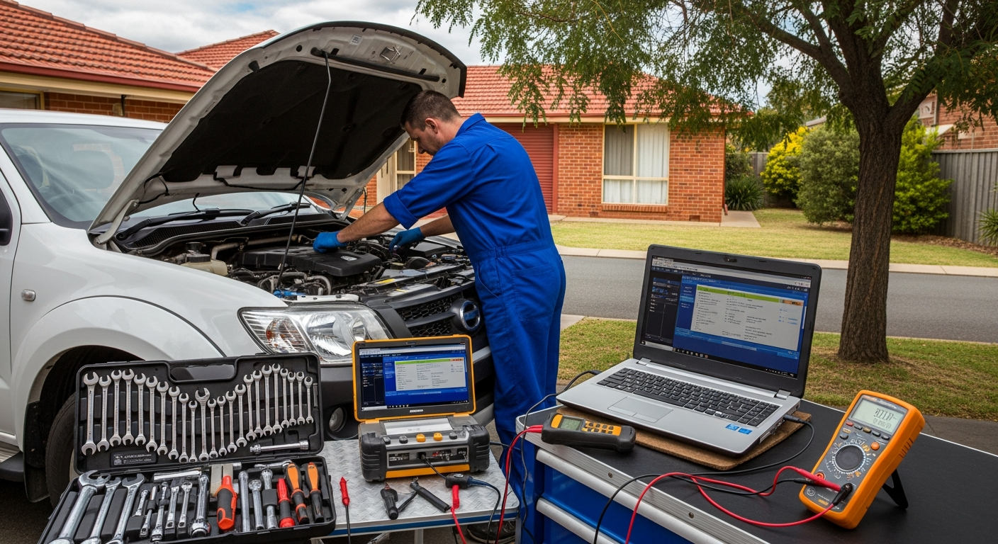 Mobile diesel car service in Melbourne