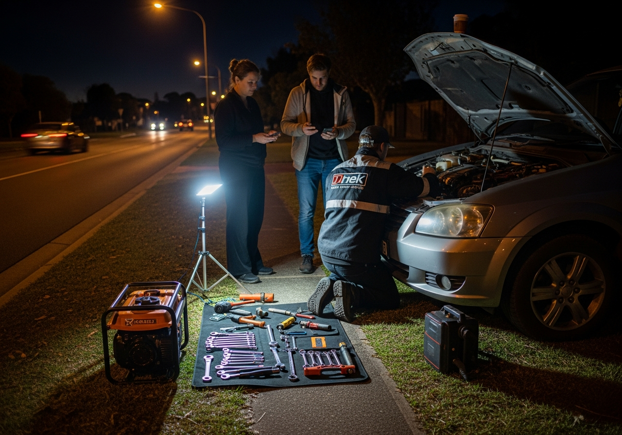 Mobile mechanic roadside