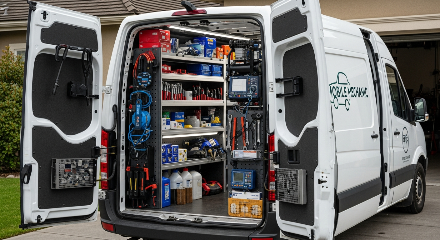 Mobile mechanic van