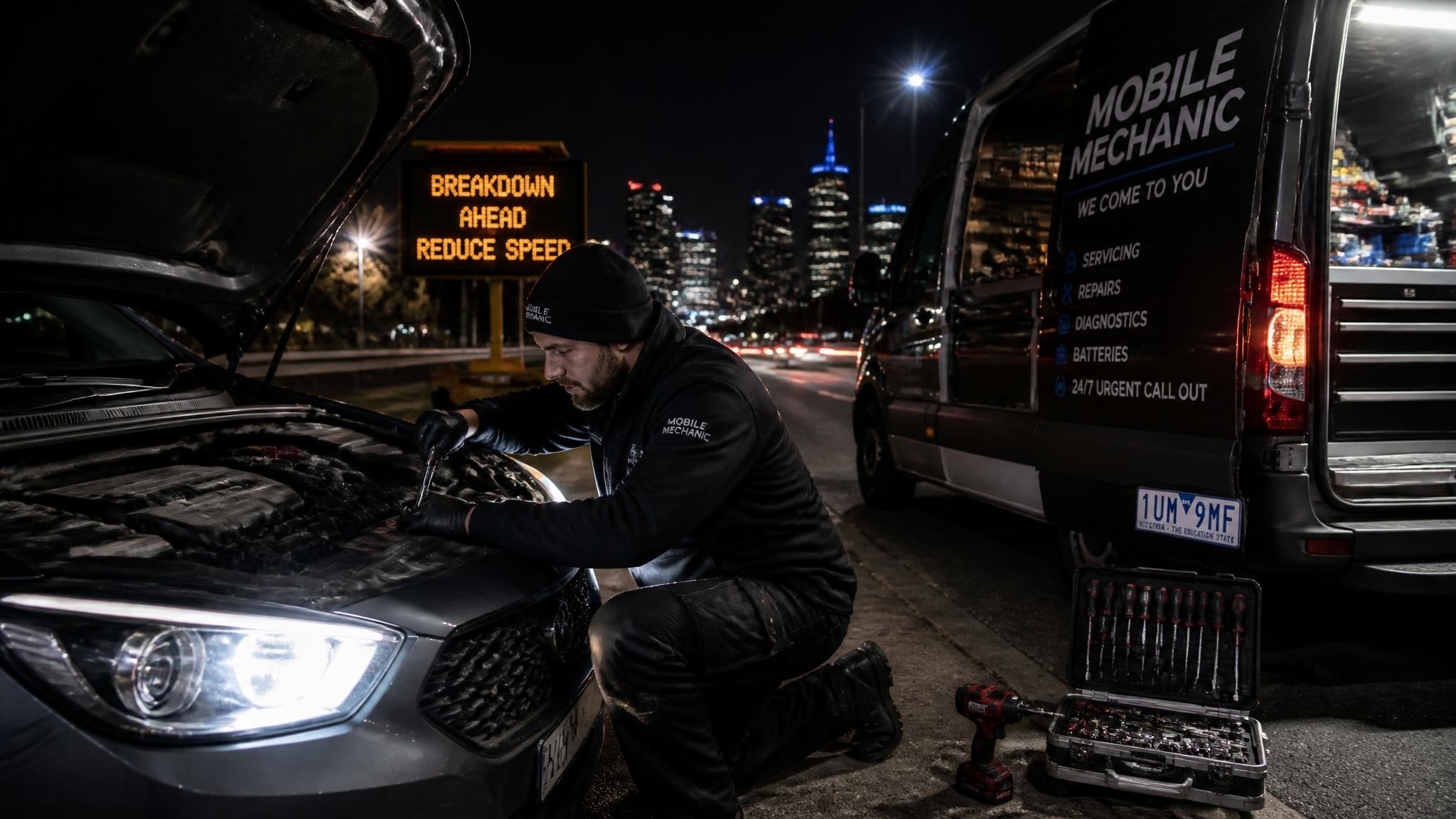 ASAP car repair Melbourne roadside mechanic