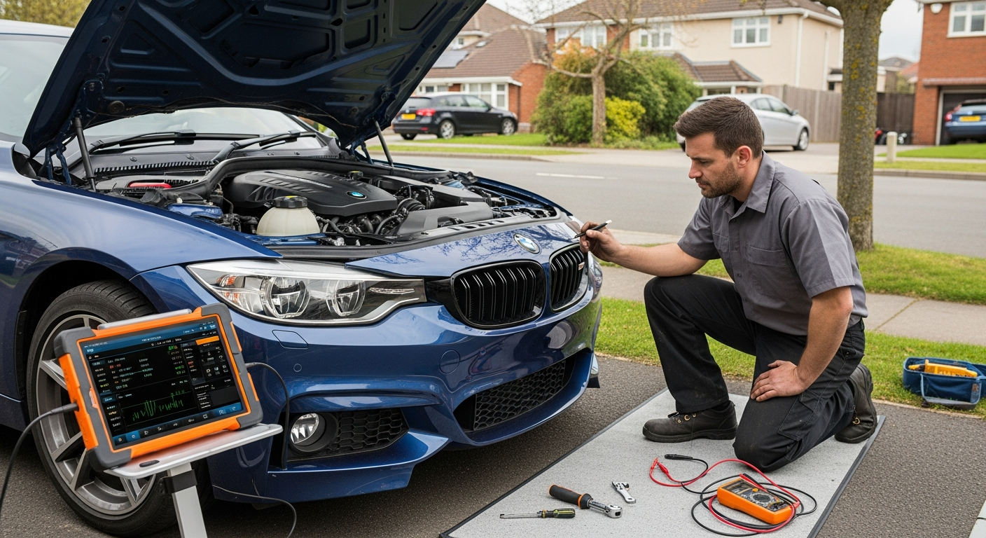 BMW diagnostics onsite
