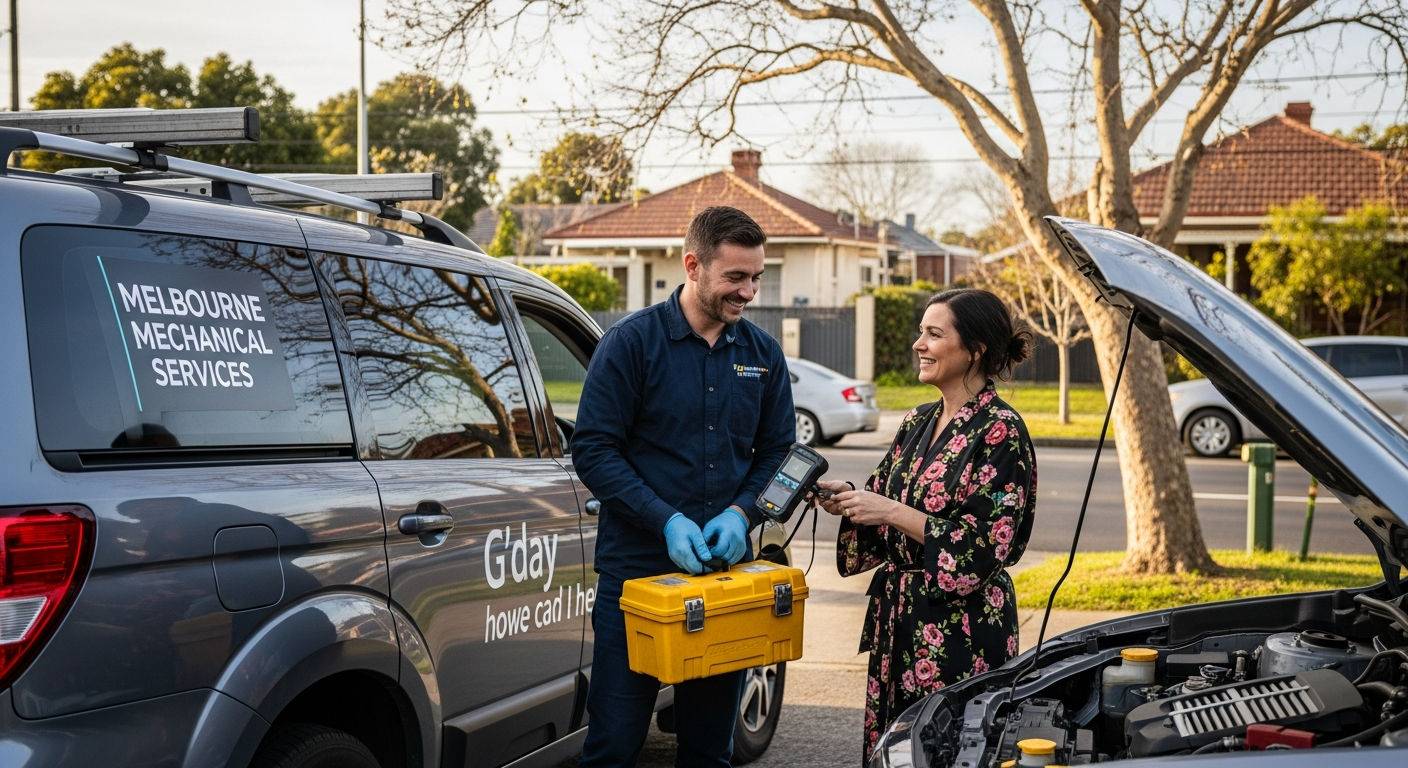 Book mobile mechanic Melbourne
